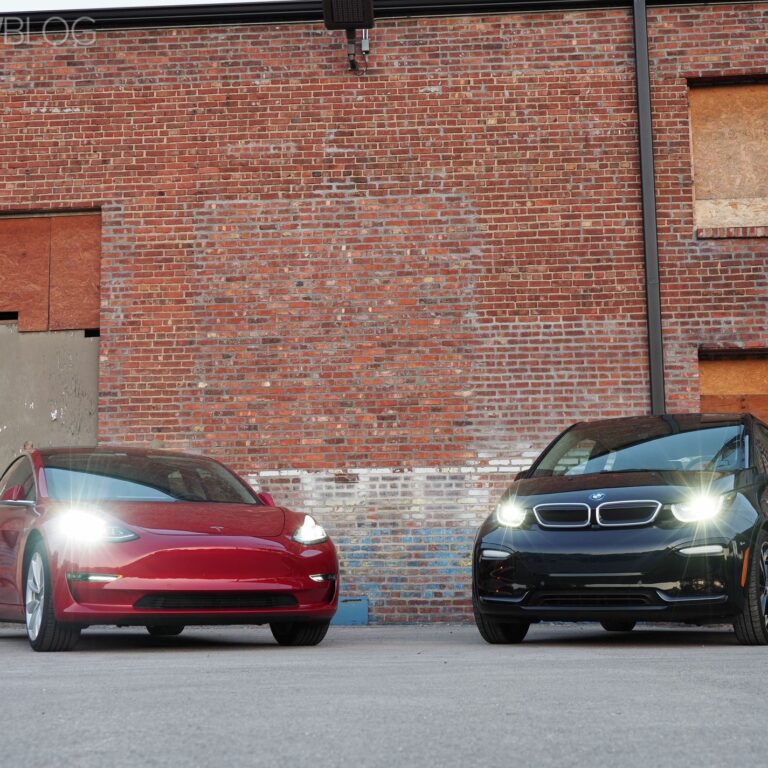 TEST DRIVE: Tesla Model 3 versus BMW i3 electric car
