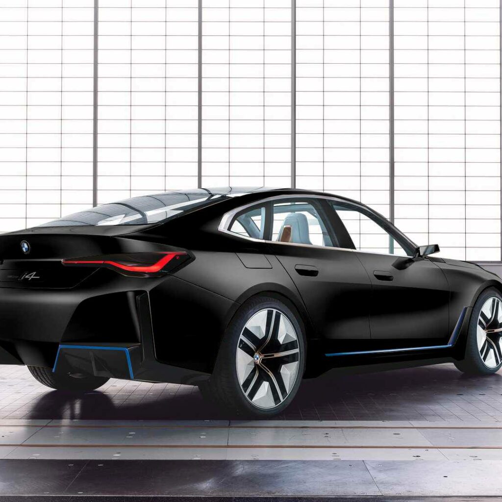 BMW Concept i4 Showcased In Different Exterior Colors