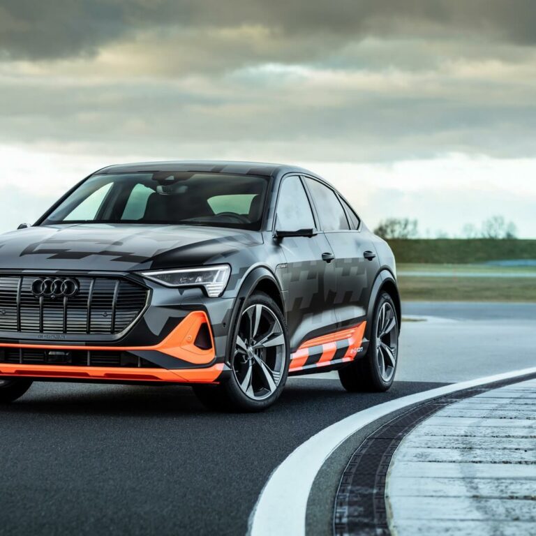 Is Audi testing the e-tron S On The Nurburgring?