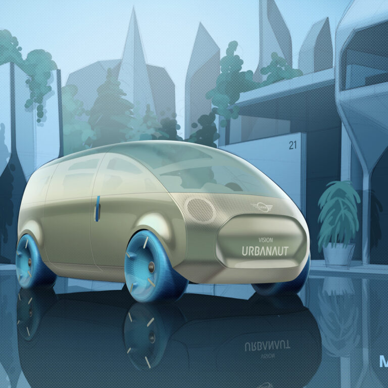 Mini electric minivan planned as production version of Urbanaut concept