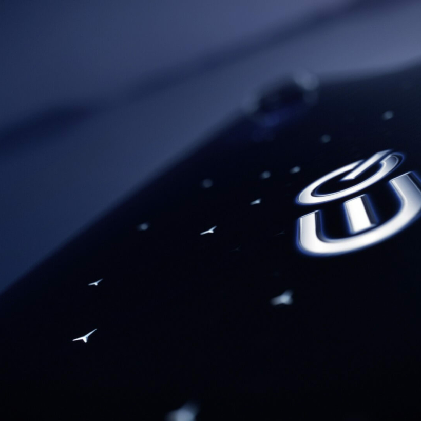 Mercedes MBUX Hyperscreen teaser