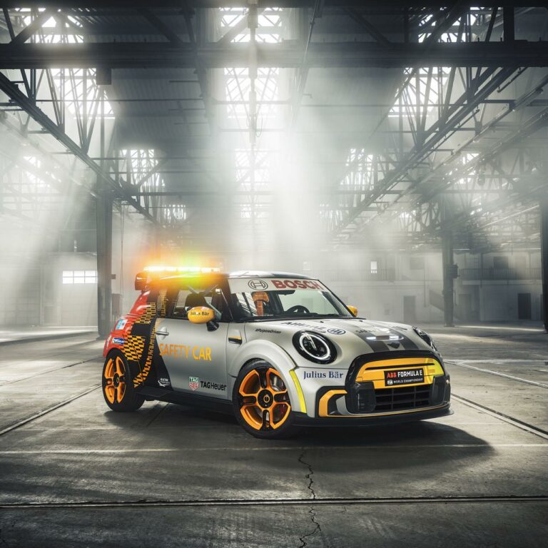 The first MINI FIA Formula E Safety Car is called MINI Pacesetter