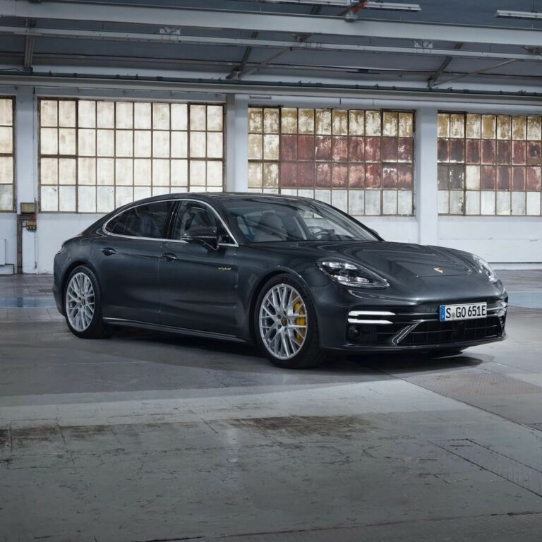 Porsche Panamera electric version possible, would sit above Taycan