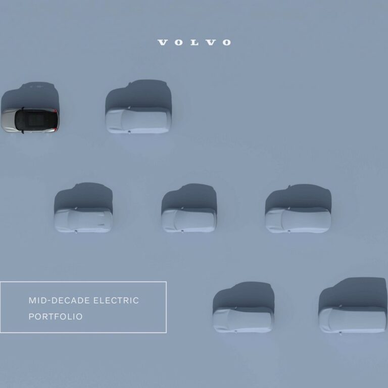 Volvo teases six electric vehicles coming by 2025, pure EV lineup by 2030