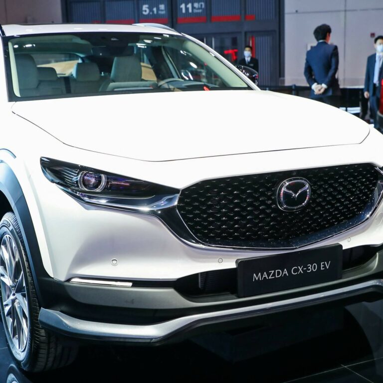 Mazda CX-30 EV quietly debuts at Auto Shanghai 2021