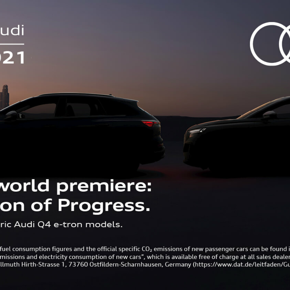 Audi Q4 E-Tron teaser