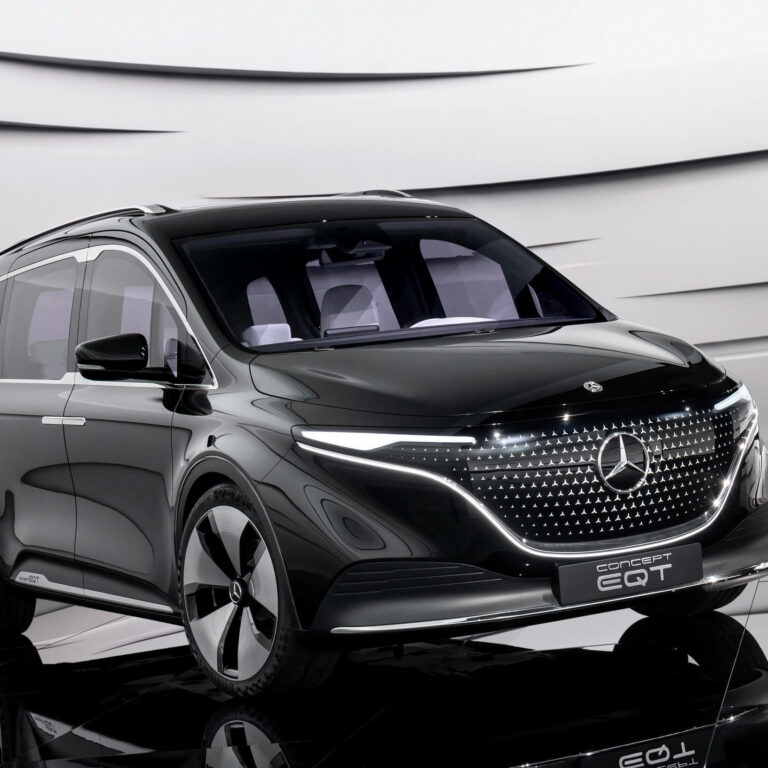 Mercedes Concept EQT breaks cover as luxurious seven-seat electric van