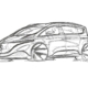 Mercedes EQT design sketch