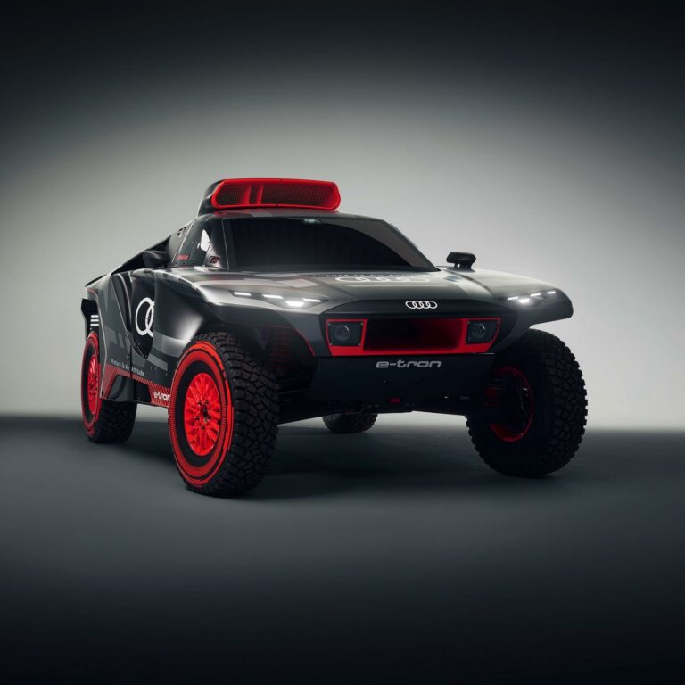 Audi RS Q E-Tron debuts as electric Dakar Rally challenger