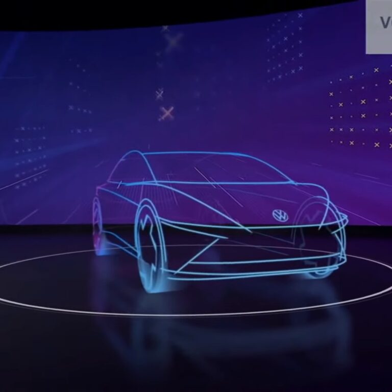 Volkswagen Trinity teased during New Auto strategy presentation