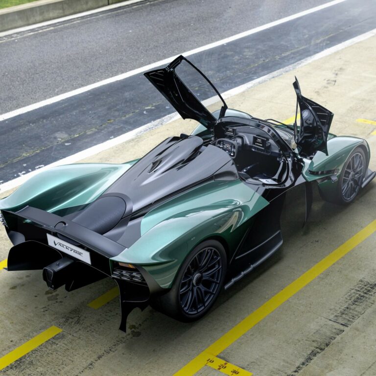 Aston Martin Valkyrie Spider combines V12 hybrid with removable roof