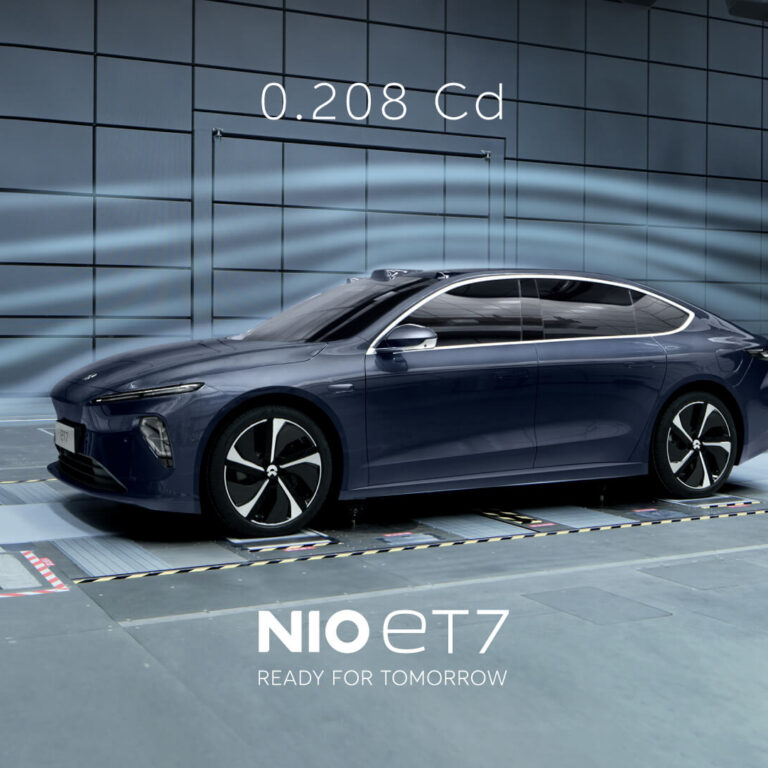 Nio ET7 electric sedan is world’s second most aerodynamic production car