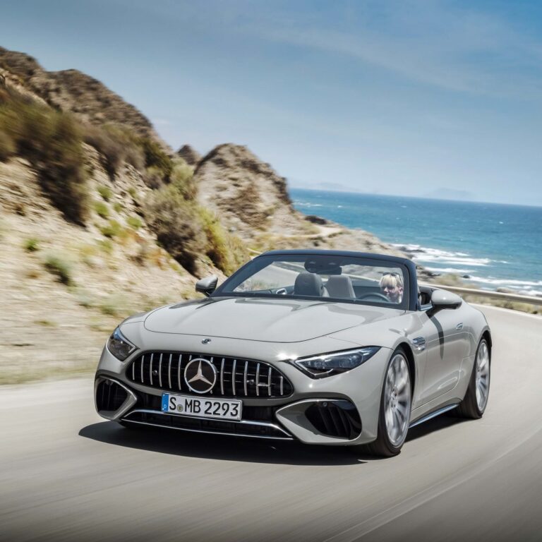 Mercedes-AMG SL E Performance hybrid roadster officially announced
