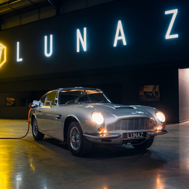 Aston Martin DB6 electric conversion by Lunaz has 255 miles of range