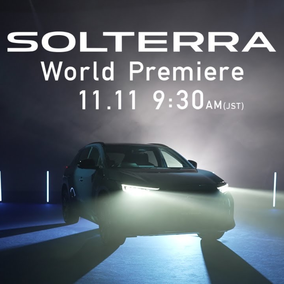 Subaru Solterra teaser