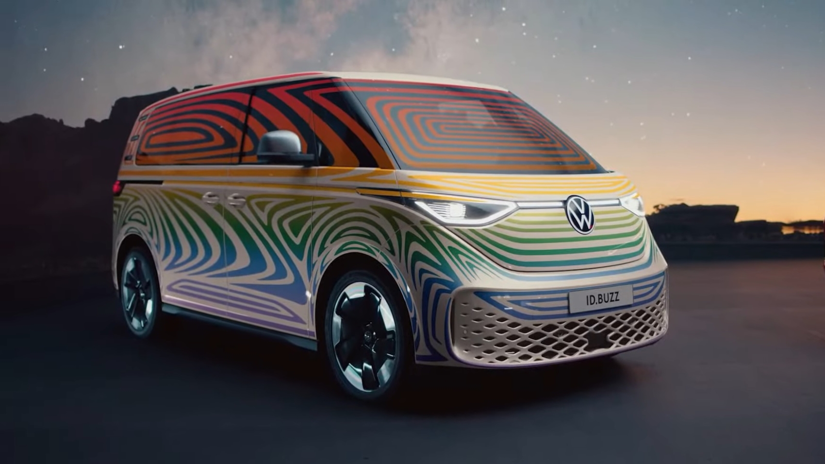 Volkswagen ID. Buzz production version teaser
