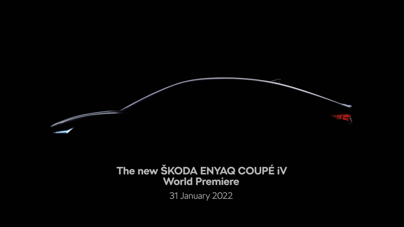 2022 Skoda Enyaq Coupe iV teaser
