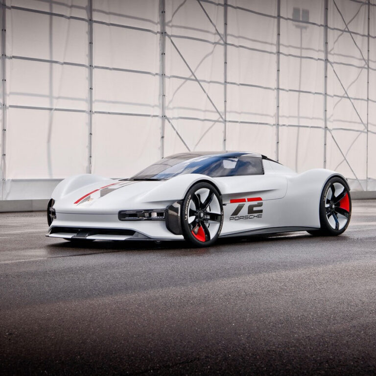 Porsche Vision Gran Turismo breaks cover as electric virtual race car
