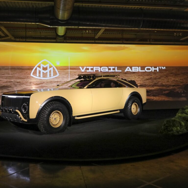 Project Maybach with Virgil Abloh debuts as wild electric off-road coupe