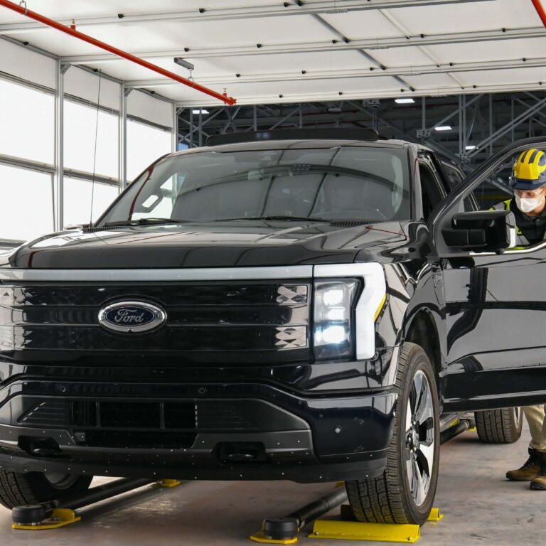 Ford F-150 Lightning production to nearly double to 150,000 units annually