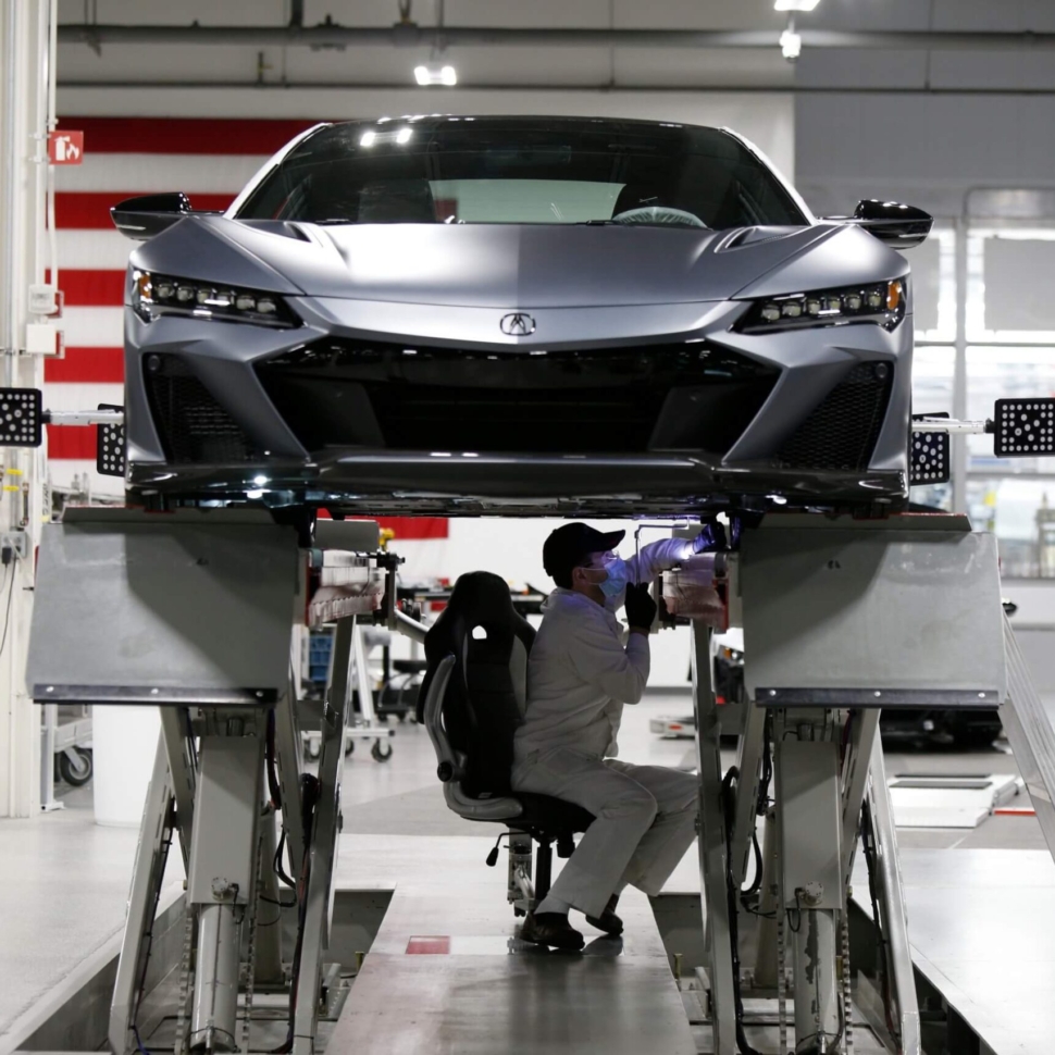 2022 Acura NSX Type S production start