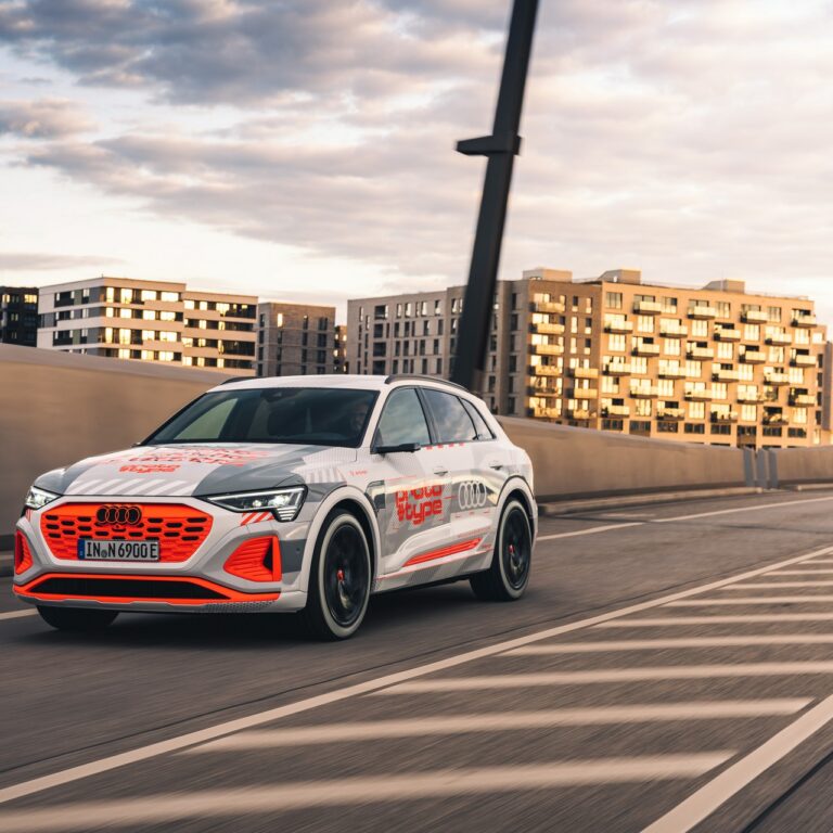 New Audi E-Tron Prototype Unveiled, facelift imminent